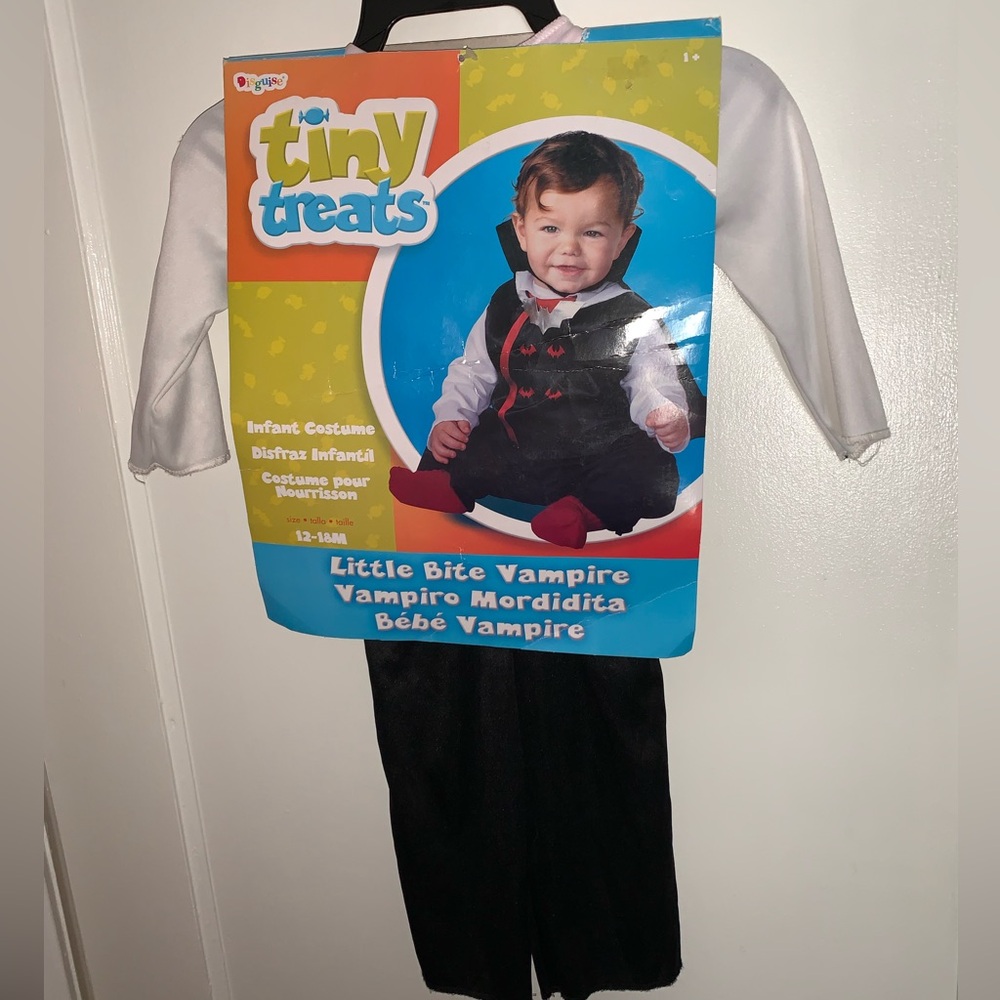 Little Bite Vampire Costume - Black and White